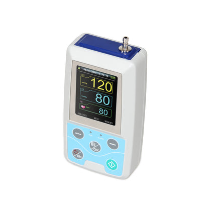 CE FDA Ambulatorisk blodtrykksmåler 24-timers NIBP Holter ABPM50 3 mansjetter PC-programvare