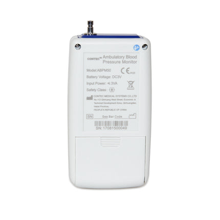 CE FDA Ambulatorisk blodtrykksmåler 24-timers NIBP Holter ABPM50 3 mansjetter PC-programvare